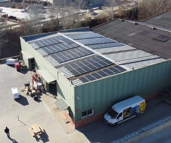 Instalación fotovoltaica en Kat Power Gerona